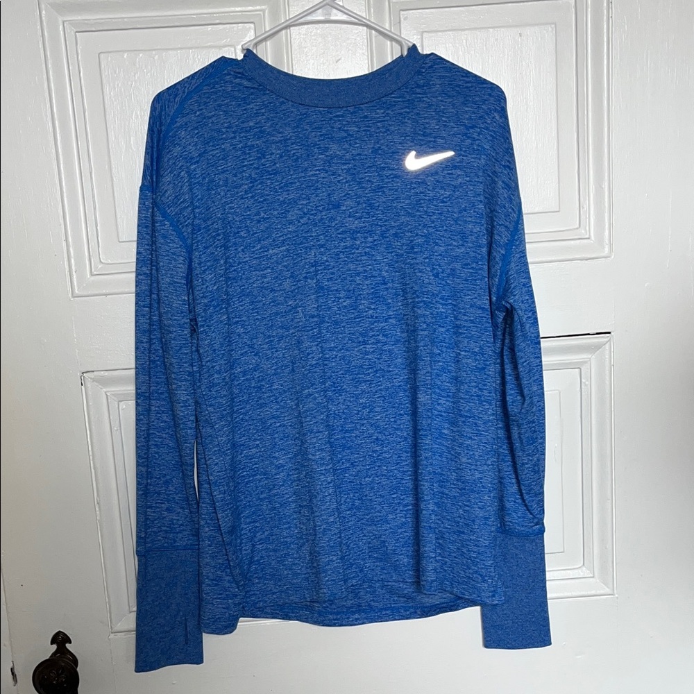 Nike Royal Blue Long Sleeve Running Top
